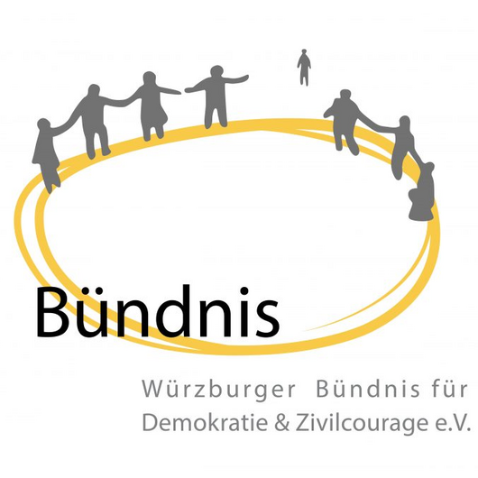 Logo des Würzburger Bündnis für Demokratie und Zivilcourage