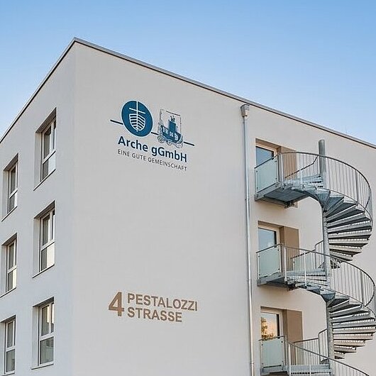 Neubau der Arche aNn der alten Gärtnerei in Forchheim