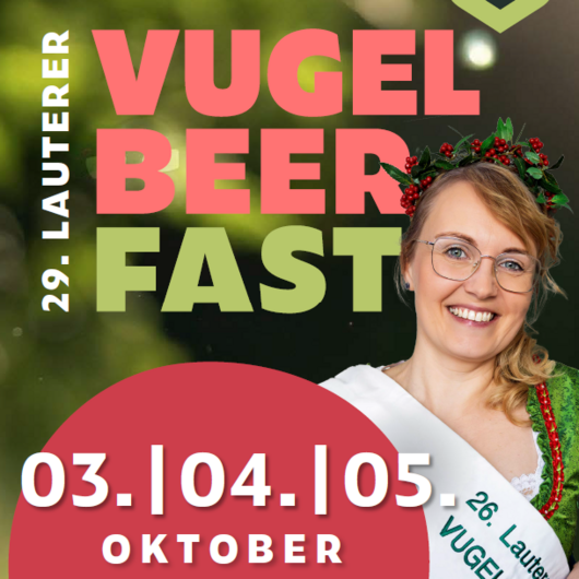 Flyer des Festes mit Datum 
