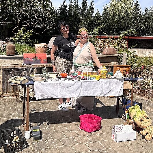 Flohmarktstand des AUW Röttenbach