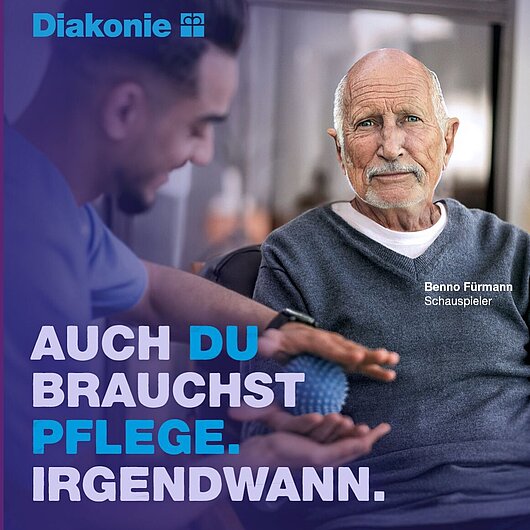 Werbekampagne der Diakonie