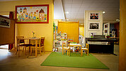 Kinderspielecke im Café Drei Eichen (Foto: © Stadt Würzburg - Yurdagül Ugur)