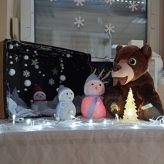 Maskottchen Chrissi der Kinderarche St. Christophorus